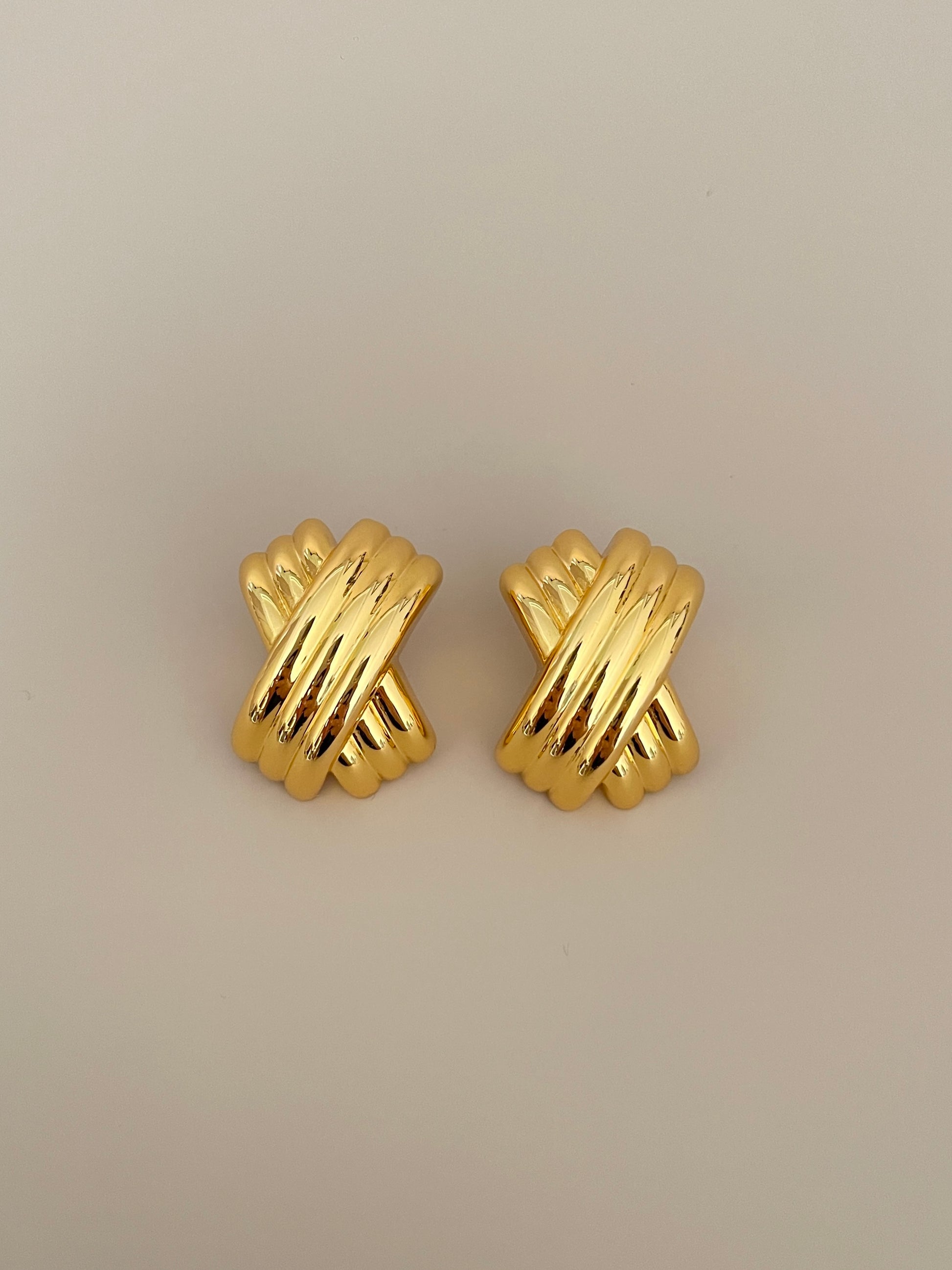 AXIA EARRINGS GOLD