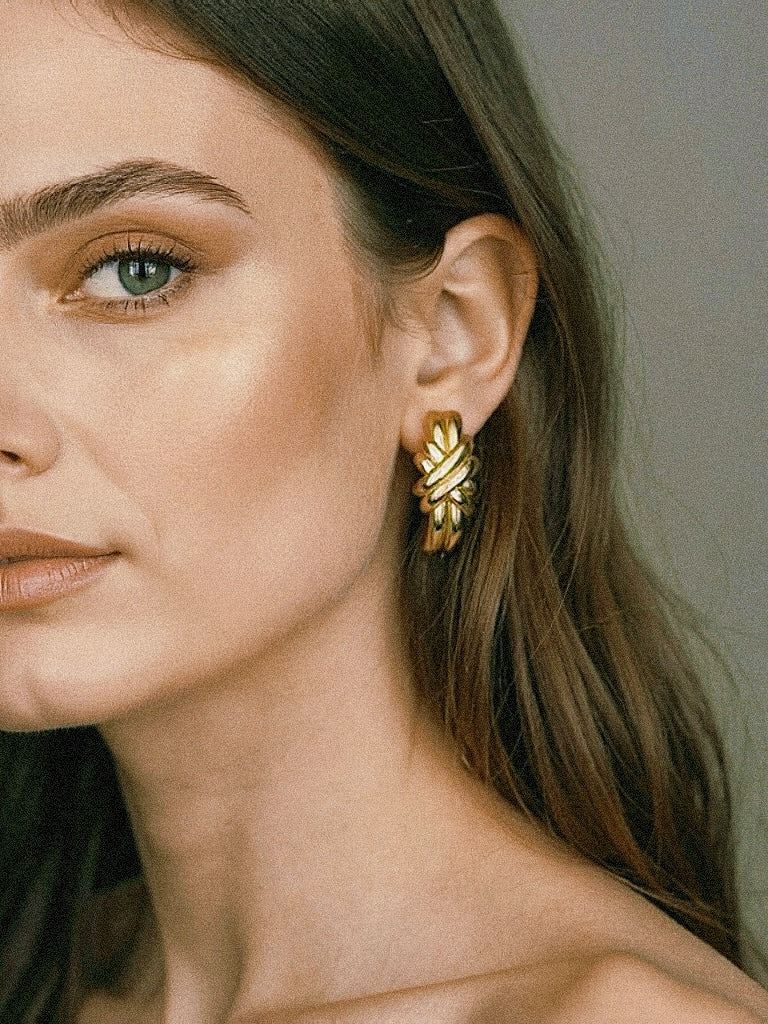TORSIA HOOPS GOLD